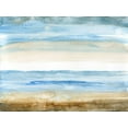 thumbnail image 2 of Nan 24x19 White Modern Wood Framed Museum Art Print Titled - Seaside II, 2 of 4