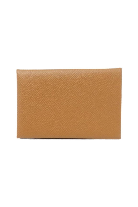 Pre-Owned Hermes Herms Calvi 044164CK Business Card Case