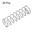 thumbnail image 2 of Unique Bargains 16mmx1mmx50mm 304 Stainless Steel Compression Spring 5.9N Load Capacity, 20pcs, 2 of 5