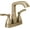Champagne Bronze, variant on Delta Stryke Centerset Faucet in Matte Black