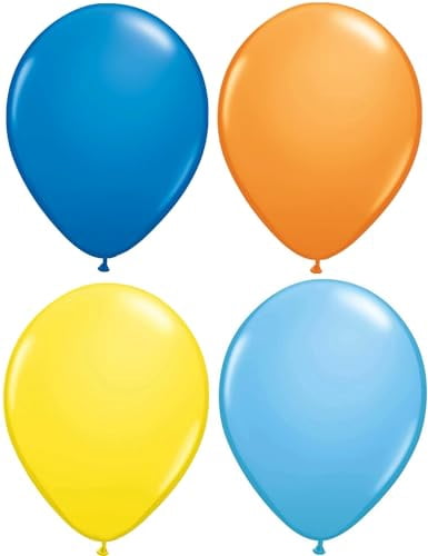 Anagram Bluey Birthday Party Supplies Foil and Latex Balloon Bouquet Decorations 16pc
