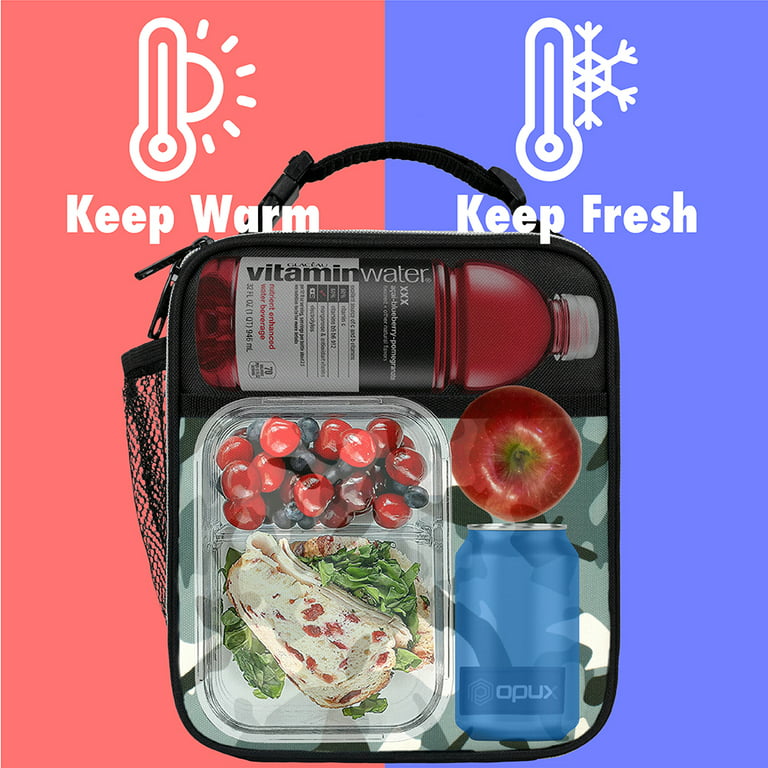 Opux Insulated Lunch Box Men Women Adult, Compact Soft Cooler Bag Kids Boys  Girls, Leakproof Small Pail Work School : Target