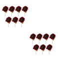 thumbnail image 4 of Ramo de Flores Artificiales Naiovety 7 Uds Girasoles Realistas Decoración Jardín Rojo, 4 of 6
