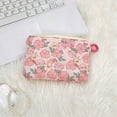 thumbnail image 4 of Aesthetic Wash Bag Travel Makeup Bag Quilted Cosmetic Bag Small Toiletry Bag, 4 of 20