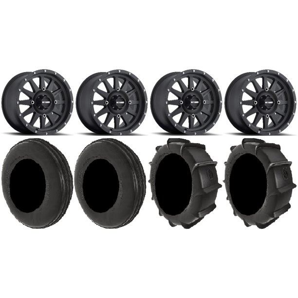 Method Standard 14" Wheels Black 28" Dune Tires Polaris RZR XP 1000 / PRO XP / Ranger XP 900/