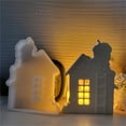 thumbnail image 3 of Tizuqe Christmas House Resin Silicone Molds for Epoxy Resin, Plaster Decoration, Silicones Concrete Cement Molds for Decoration, 3 of 16