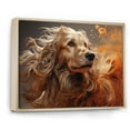 thumbnail image 2 of Designart "Afghan Hound In The Breeze" Animals Dog Floater Framed Wall Art Prints, 2 of 5