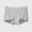 🔥 Gray, variant on Women's High-Waist Breathable Mesh Shaping Panties Seamless Mid-Rise Tummy Control Elastic Waist Comfortable Stretch Fabric Hip-Lift Design Anti-Chafe Cotton Lined Crotch