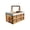 Coffee#3, variant on Plastic Storage Shopping Basket with Hles Grated Wall Stackable Tote Bin for Kitchen Pantry Organization Foldable Collapsible Utility Crate for Picnic Camping Grocery Picking Portable Green