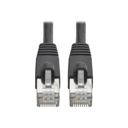 Tripp Lite 2ft Cat.6a Snagless Shielded STP Network Patch Cable, Black