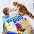 thumbnail image 2 of Bubble Guppies anti-pilling, suave, ligera, esponjosa y acogedora de lujo para hogar y cocina – Perfecta para niños y adultos,150X200cm, 2 of 6