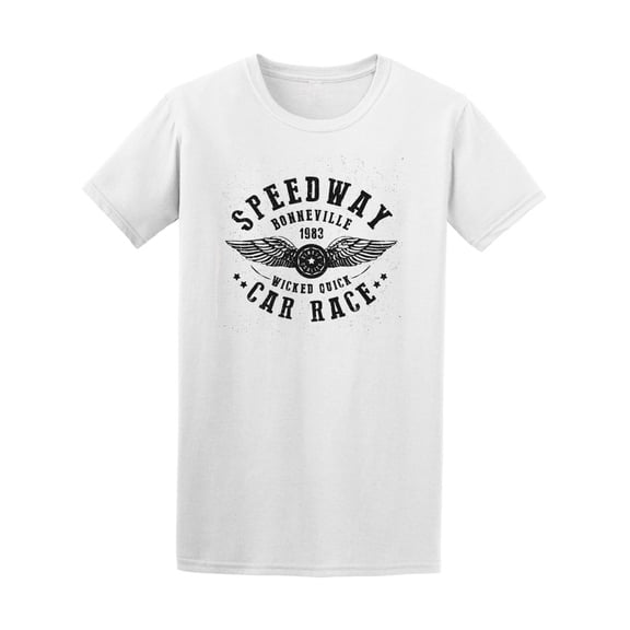 Speedway Car Race Racing Men's Tee - Image by Shutterstock