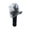 thumbnail image 3 of Funda de cabeza de palo de golf de punto suave, funda de cabeza híbrida animal, funda protectora de golf para cerdo conductor, 3 of 8