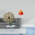thumbnail image 2 of Escultura Rústica De Metal Para Pared Con Placa De Hierro Forjado Y Colgantes 3D. Figura Decorativa De Bolsa De Dinero, Cuenco Del Tesoro, Cornucopia, Para Oficina, Sala De Estar, Dormitorio,, 2 of 8