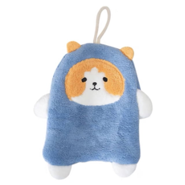 Oubit Cleaning Cloth,Towel Dog Pattern Coral Kitchen Towel Towel Unrivaled Performance