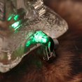 thumbnail image 2 of 1pc Light Up LED Bling Crystal Earrings Ear Clip Dance Party Accessories Gift, 2 of 7