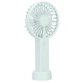 thumbnail image 3 of Green Parallel Wind Fan Mini USB Charging Mute Outdoor Handheld Fan with Base for Outdoor, 3 of 10