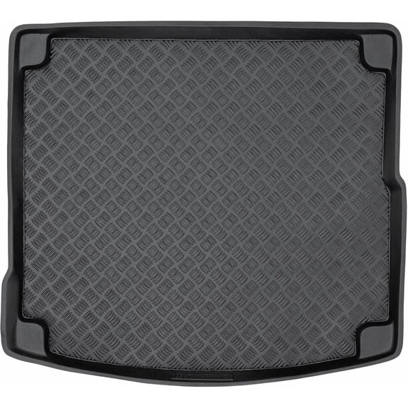 Rezaw-Plast Custom Fit Cargo Trunk Mat for Jaguar I-Pace 2019–2024 – All-Weather PE Boot Liner, Raised Edges, Odorless, Lightweight, Durable, Black