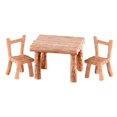 thumbnail image 4 of Miniature Resin Table and Chair Set for Dollhouses, Garden Ornaments, and DIY Micro Landscape Decor, 4 of 4
