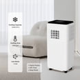 thumbnail image 5 of Garvee 10000 BTU Portable Air Conditioner – 3-in-1 Cooling, Fan & Dehumidifier – Remote Control, Quiet, 24H Timer, Window Kit – Cools Up to 450 sq ft – Perfect for Bedroom, Living Room, Dorm, 5 of 11