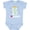 Baby Blue, variant on I Love Summer Cute Fireflies Boys or Girls Baby Bodysuit