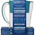 thumbnail image 4 of Brita Space Saver Water Filter Pitcher, 6 Cup - Turquoise, 4 of 11