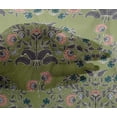thumbnail image 4 of oneOone Viscose Chiffon Fabric Leaves & Floral Block Print Fabric BTY 42 Inch Wide, 4 of 4