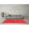 thumbnail image 3 of Ahgly Company Indoor Rectangle Abstract Red Modern Area Rugs, 2' x 3', 3 of 4