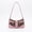 Pink, variant on Leopard Print Y2K Shoulder Hobo Bag for Women, Retro PU Leather Spliced Underarm Purse with Metal Buckle, Zipper Closure Casual Handbag