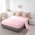 thumbnail image 3 of Manfei Sweet Capybara 7 Pieces Full Size Bedding Sets,Dreamy Flowers Full Size Bed in a Bag,Pink,Pink Reversible, 3 of 7