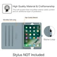 thumbnail image 3 of Fintie Folio Case with Pocket for iPad 9.7 2018 2017 / iPad Air 2 / iPad Air 1 - [Corner Protection] Multi-Angle Viewing Cover w/ Auto Wake/Sleep for iPad 6th / 5th Generation, 3 of 7