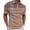 101 Brown, variant on Axiiglly Golf Shirts for Men Short Sleeve Collared Button Loose Fit Breathable Summer Shirts for Big & Tall, S-5XL