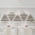 thumbnail image 5 of WAASOSCON Nail Polish Wall Rack 5-Tier Nail Polish Holder Nail Polish Display Stand Space-Saving Wall Mounted Organizer Nail Polish Wall Shelf for Home Nail Salon Store regular, 5 of 9