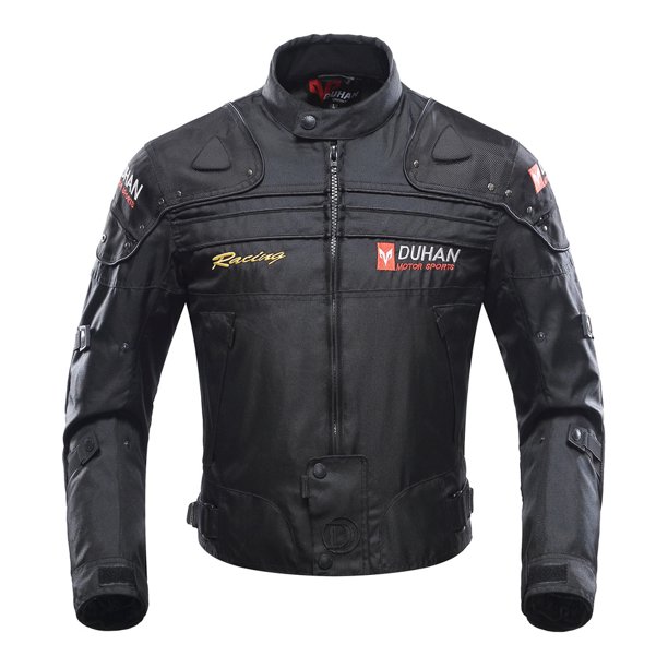 DUHAN-Chaqueta de motocicleta para hombre, pantalones de carreras de Motocross, armadura corporal, conjunto de ropa de protección de Moto con forro extraíble