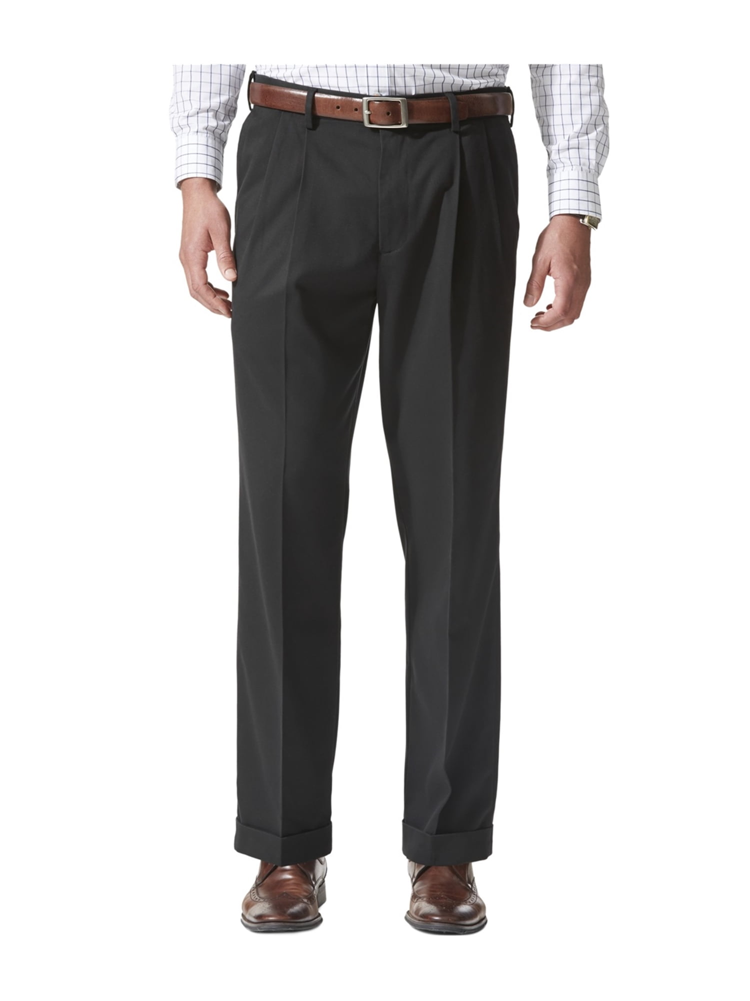 Dockers Mens Relaxed Fit Comfort Casual Chino Pants black 40x32 ...