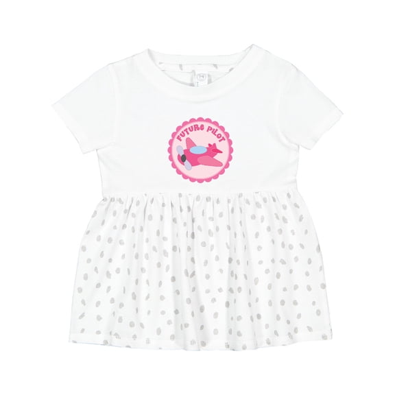 Inktastic Future Pilot Girls Occupation Girls Baby Dress