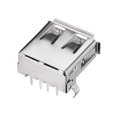 thumbnail image 3 of Unique Bargains Connecteur USB PCB Type-A 2.0 Prise Femelle 90 Degrés Insert Horizontal 20 Pcs, 3 of 4
