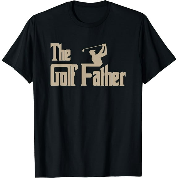 Golf Gifts "The Golf Father" Men Golfing Tee Shirts T-Shirt