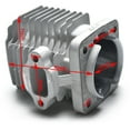 thumbnail image 5 of 2 Stroke Engine 44mm Bore Cylinder Piston for 49cc 50cc ATV Scooter Pocket Bike, 5 of 7