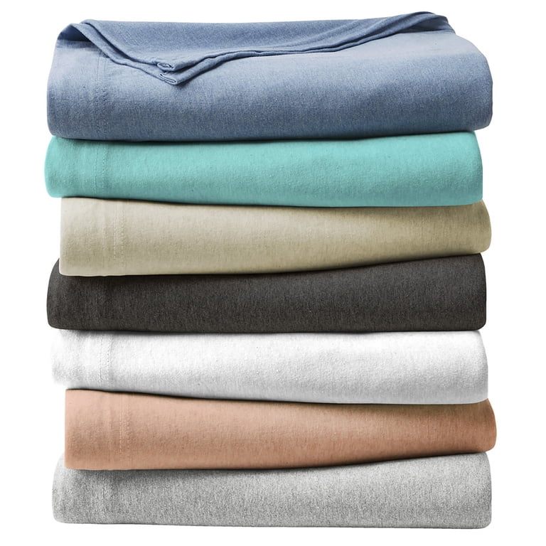 Royale Linens Jersey Knit Twin 3-Piece Sheet Set photo 7