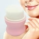 thumbnail image 4 of 2 Cepillos Manuales para Lavar La Cara con Cerdas Suaves Y Almohadilla de Silicona Exfoliante Rosa , 2 piezas, 4 of 10