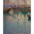 thumbnail image 2 of Wilho Sjöström 15x18 Gold Ornate Wood Frame and Double Matted Museum Art Print Titled - Sornainen (1909 - 1911), 2 of 4