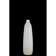 thumbnail image 2 of Benzara BM180624 Ceramic Bottle Vase with Cream Banded Rim Bottom, White - 18 x 5 x 5 in., 2 of 2