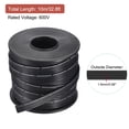 thumbnail image 2 of Cable de cinta de silicona Uxcell 24AWG 5Pin 24 Gauge cable plano flexible de silicona 10m/32.8ft cable de cobre estañado negro, 2 of 7