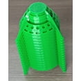 thumbnail image 5 of Alien Glow Ships | Glow In The Dark Toy Spaceships And Party Favors For Kids. Build Your Own Space Station! Color: Green. (15-Pack), 5 of 5