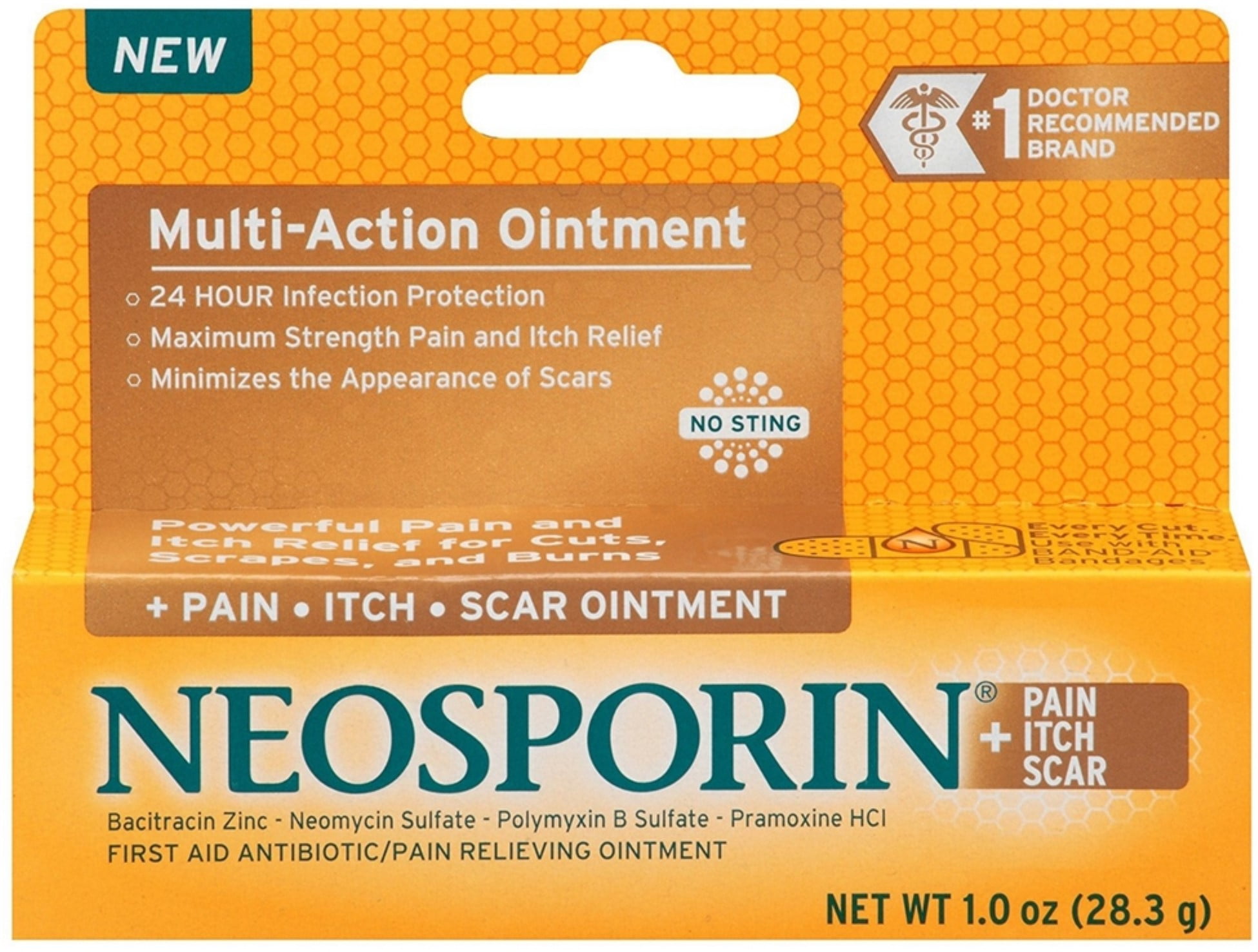 Neosporin First Aid Antibiotic/Pain Relieving Ointment 1oz BrickSeek