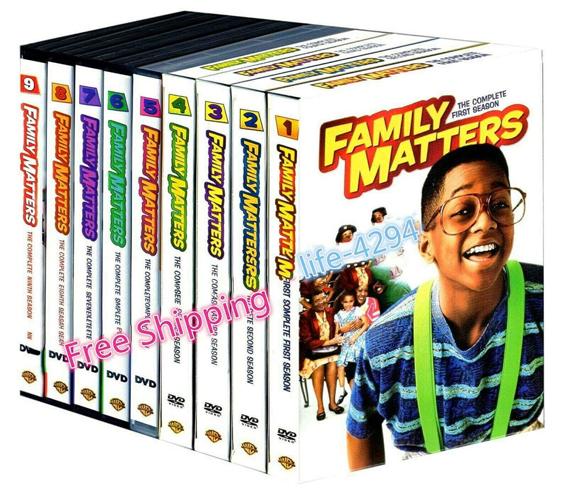 "Family Matters The Complete Series (27DVDs, Seasons 19)"