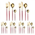 thumbnail image 4 of Spoons and Forks Set Stainless Steel 24 Piece Stainless Steel Cutlery Set for 6 People Including Spoon Knife and Fork Polish Stainless Steel Knife Set Knife Set Stainless Steel, 4 of 9