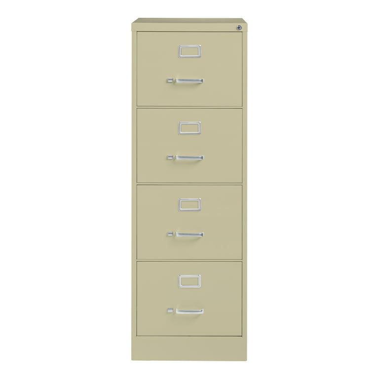 Putty Hon 4 Drawer Vertical Legal File Cabinet 18 x 26.5 x 52