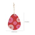 thumbnail image 3 of JingChun Wooden Easter Decoration Small Pendant Colourful Home Decorative Wood Products Small Pendant, 3 of 7
